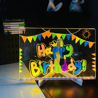 Colorful LED Message Board